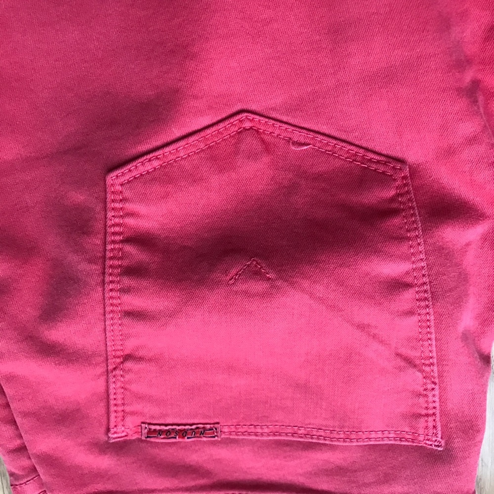 Hudson red cropped jean pant - Picture 8 of 11